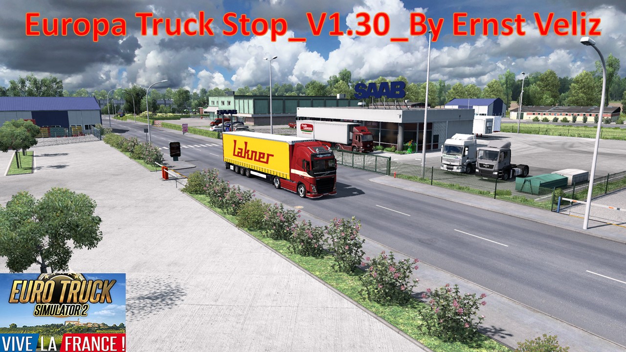 European Truck Stops V1.30 Euro Truck Simulator 2 Mod World