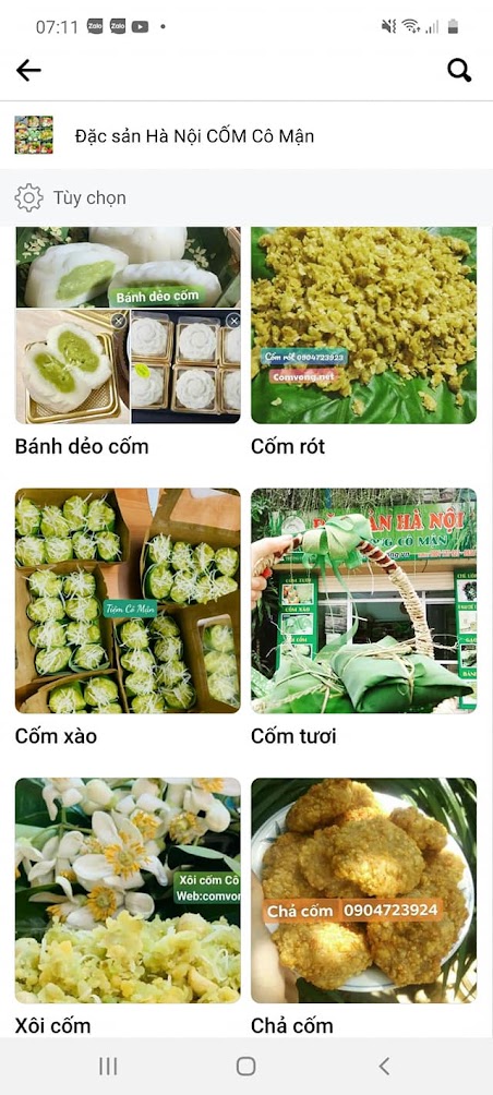 CHẢ CỐM NHÀ LÀM