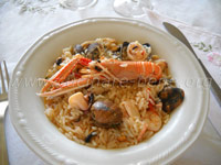 ricetta risotto alla pescatora