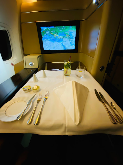 Review: Etihad EY38 First Class Boeing 777-300ER Paris Charles de Gualle (CDG) to Abu Dhabi (AUH)