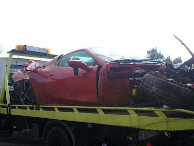 Ferrari 458 Spider Fatal Crashed in Mallorca 4