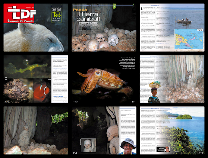 Revista TDF "Papua Nueva Guinea...Tierra Canibal"