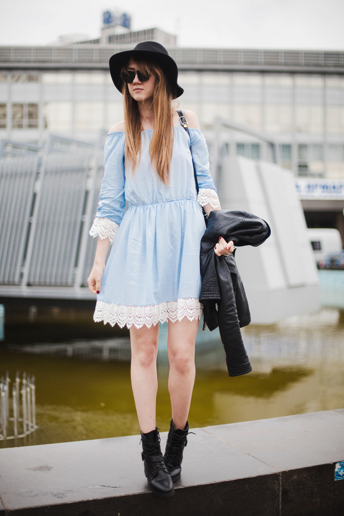 Mannequin Parade: Blue Dress