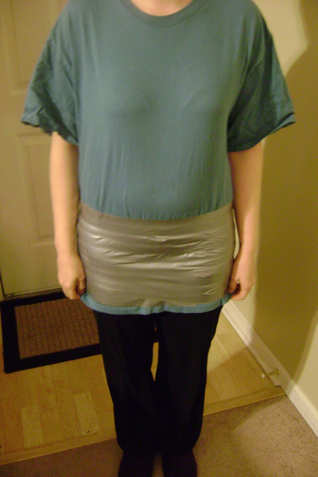 pinterest a day Duct Tape Body Form