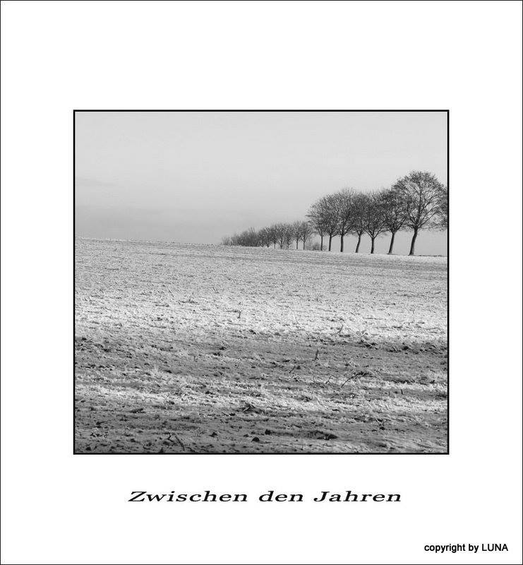╰დ╮GedichtelaLuna╭დ╯ Zwischen den Jahren