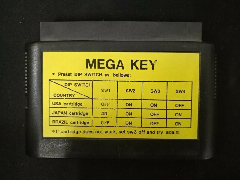 Mega Key el adaptador multiregión para la Megadrive Retro Playing BCN