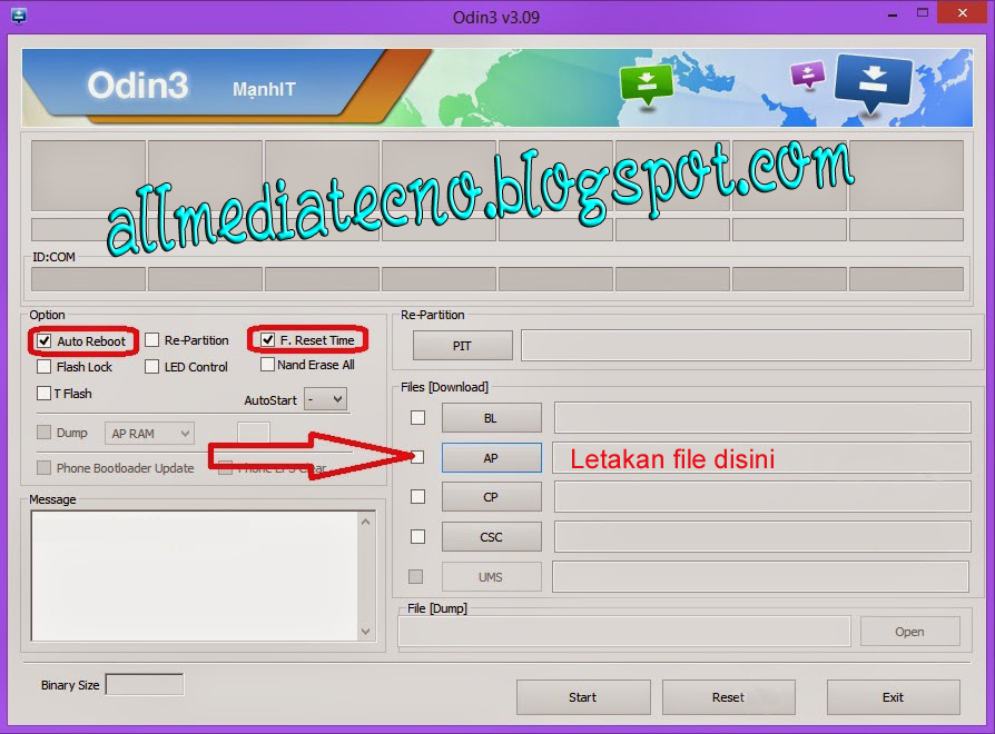 Cara Flashing (Instal Ulang) Samsung Galaxy J1 SMJ100H