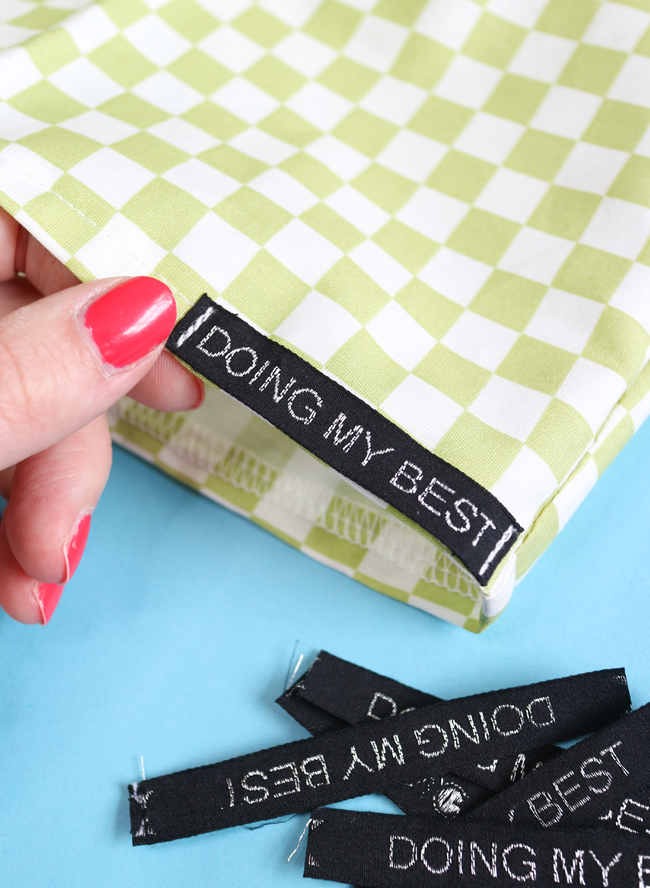 Design Your Own Cute & Colourful Woven Labels with Dortex Labels