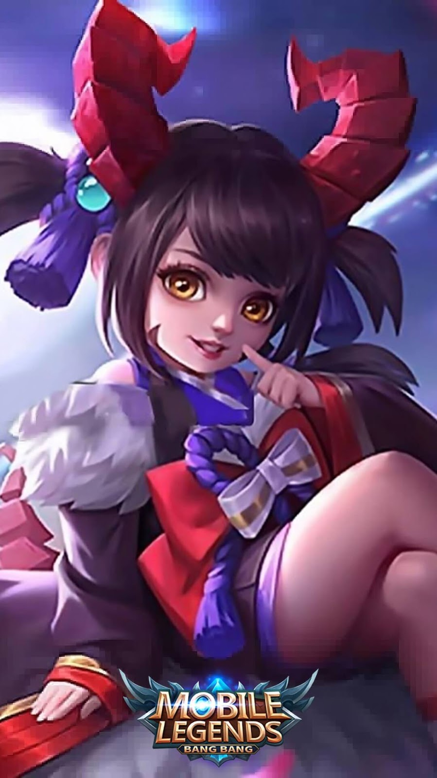 Wallpaper Chang'e Crimson Moon HD for Android and iOS