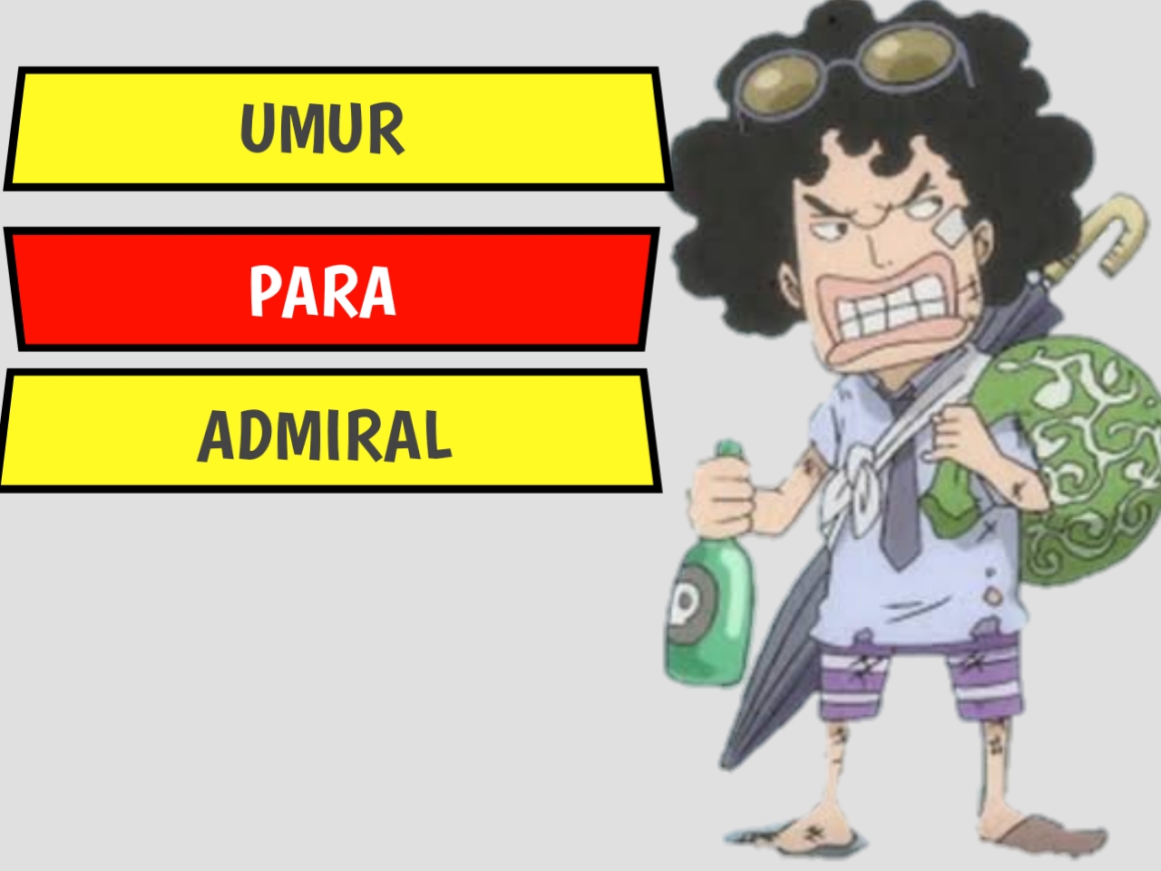 Umur para Admiral [ One Piece ] Zonahobisaya