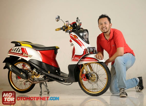  Modifikasi  New Mio  Fino Modifikasi Motor  Kawasaki Honda 