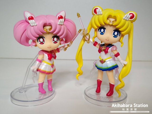 Review de las Figuarts Mini Super Sailor Moon y Super Sailor Chibi Moon - Tamashii Nations