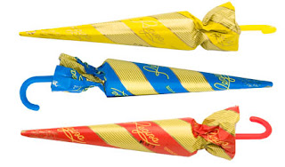 ... das Sombrinhas de Chocolate da Regina