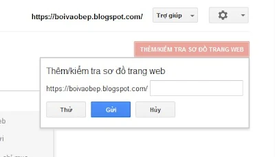 Sửa lỗi: Gửi sơ đồ trang web cho google lập chỉ mục index