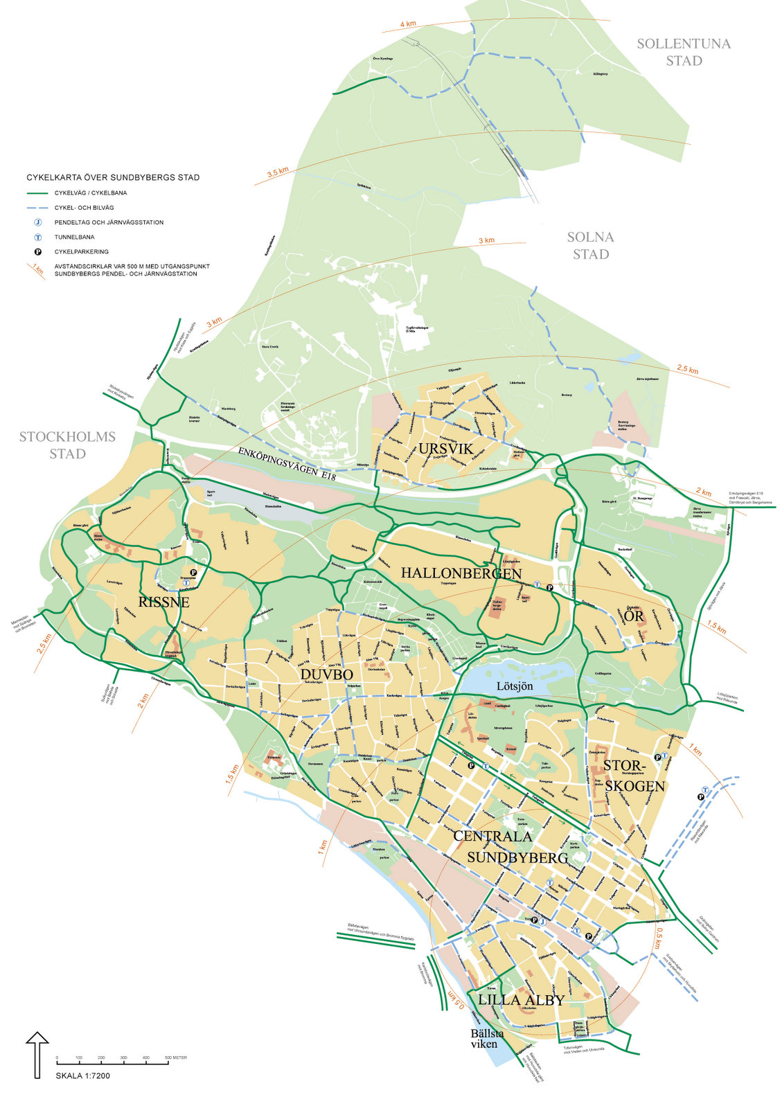 Karta över Sundbyberg Bild | Karta över Sverige, Geografisk, Fysisk