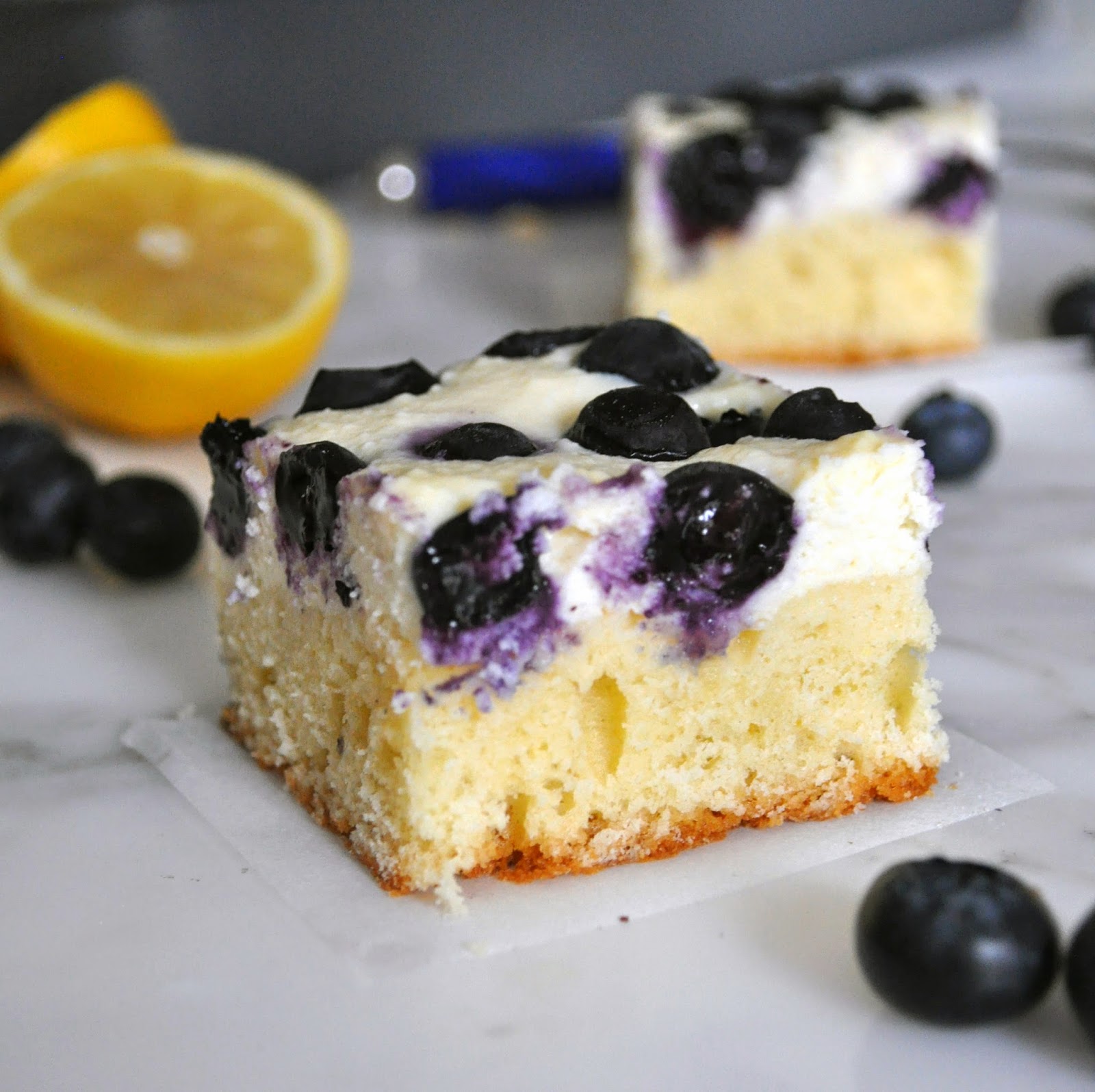 Cooking with Manuela: Blueberry and Ricotta Cheese Bars