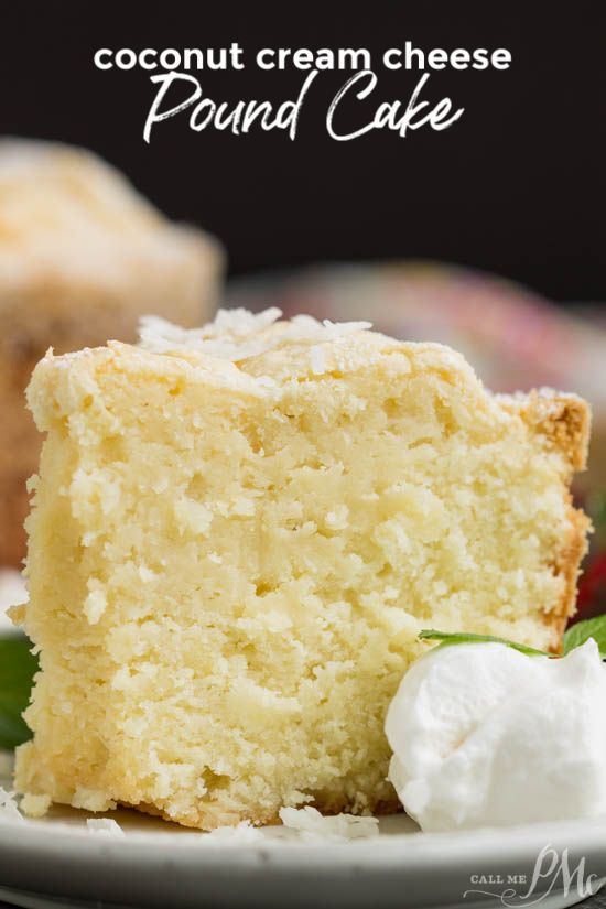 The very best Coconut Pound Cake FranceDeserres