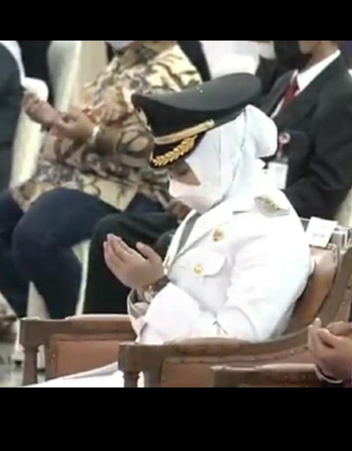 Pasangan Eisti-Ali Maksum Dilantik Sebagai Bupati dan Wakil Bupati Demak Periode 2021-2024