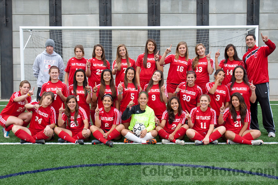 Kelley L Cox CCSF Women's Soccer Team
