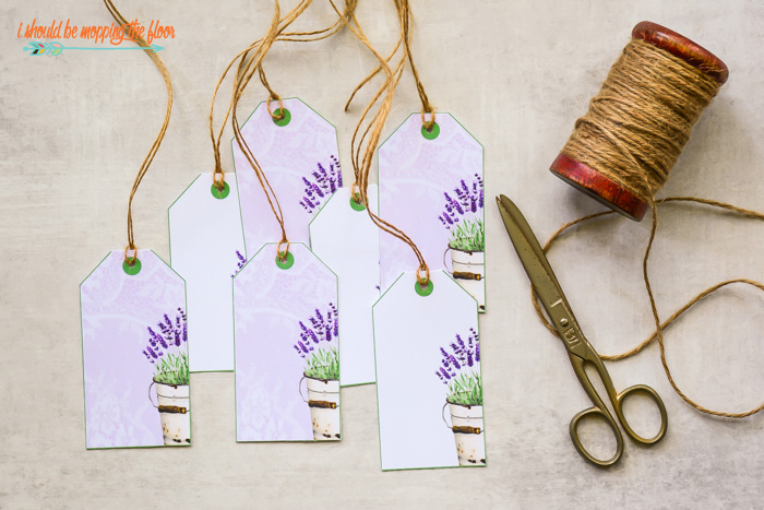 Lavender Gift Tags
