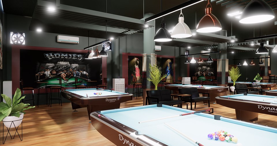 2104 Club Billiards Sketchup Model By Arc Leo Free Download