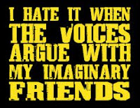 imaginary friends versus the voices