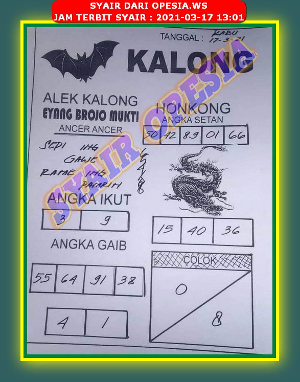 Syair Harian Hk 17 Maret 2021 Kode Syair Sgp Hk Sd Motesia