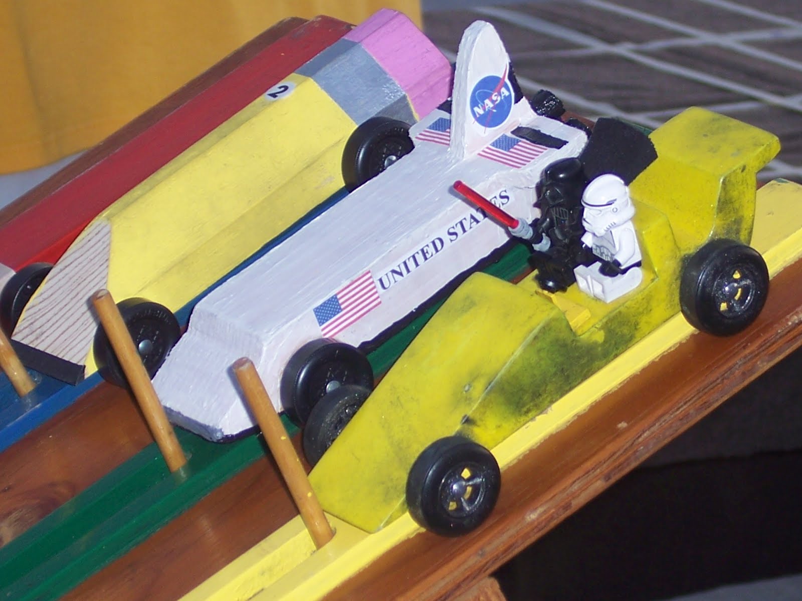 Six Little Ducklings Pinewood Derby Race 2012