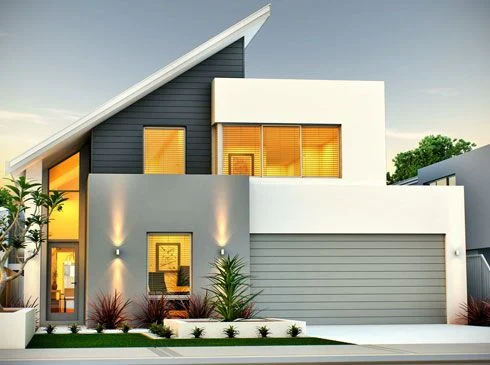 Lingkar Warna 30 Desain Inspiratif Model Atap Rumah Minimalis