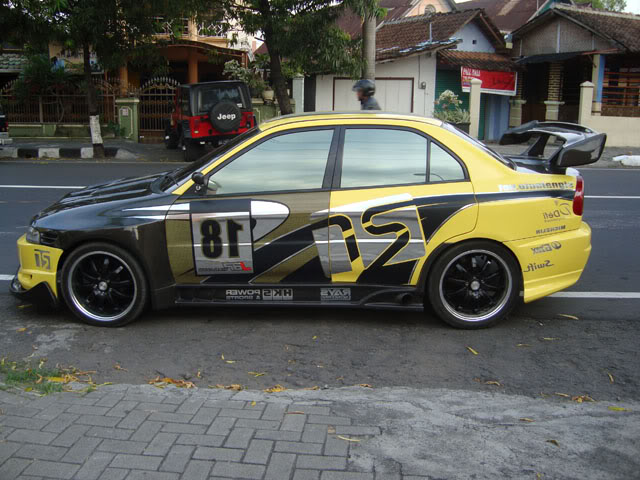 Modified Mitsubishi Lancer