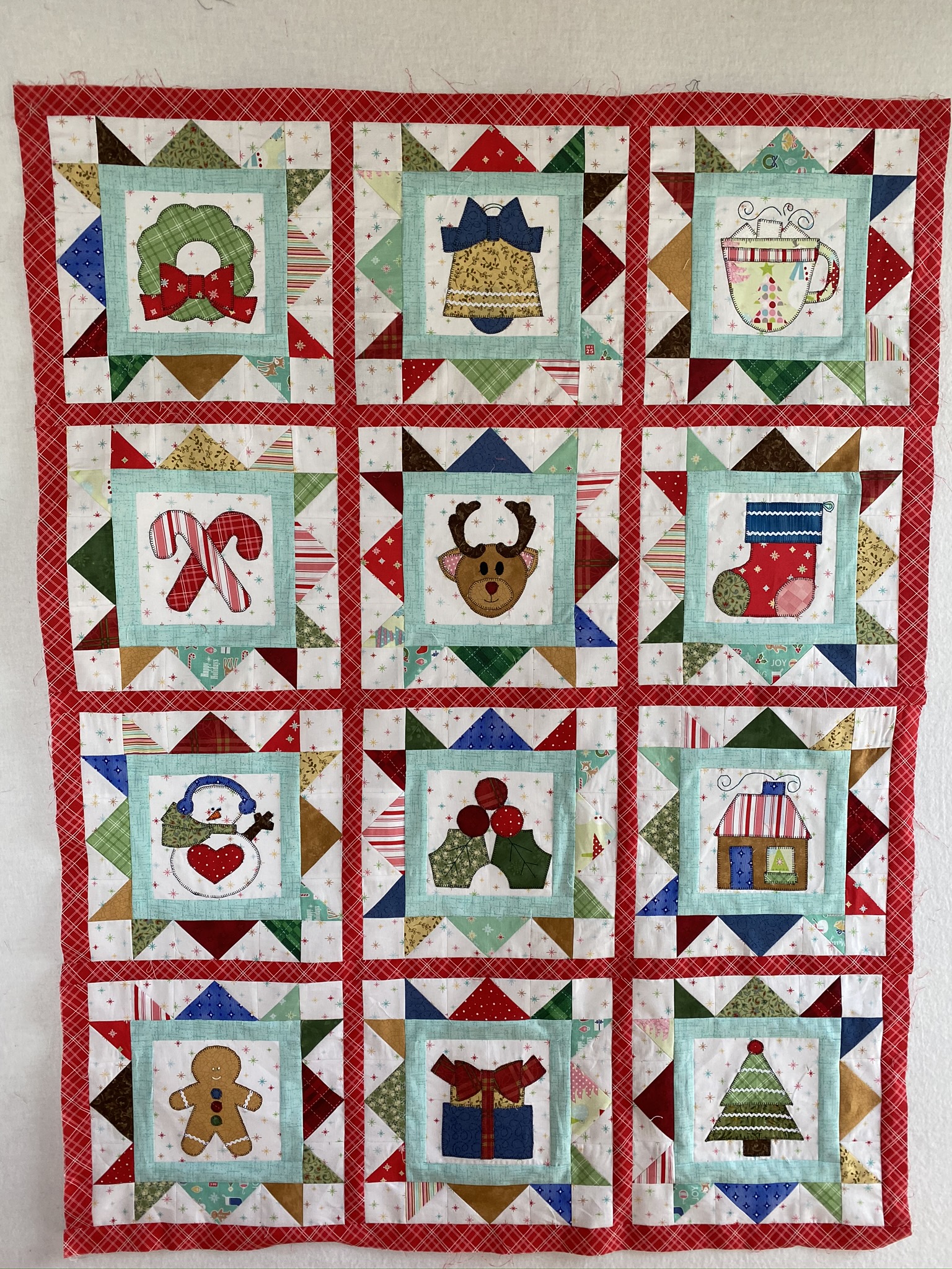 Teacup Lane My Lori Holt Cozy Christmas Quilt