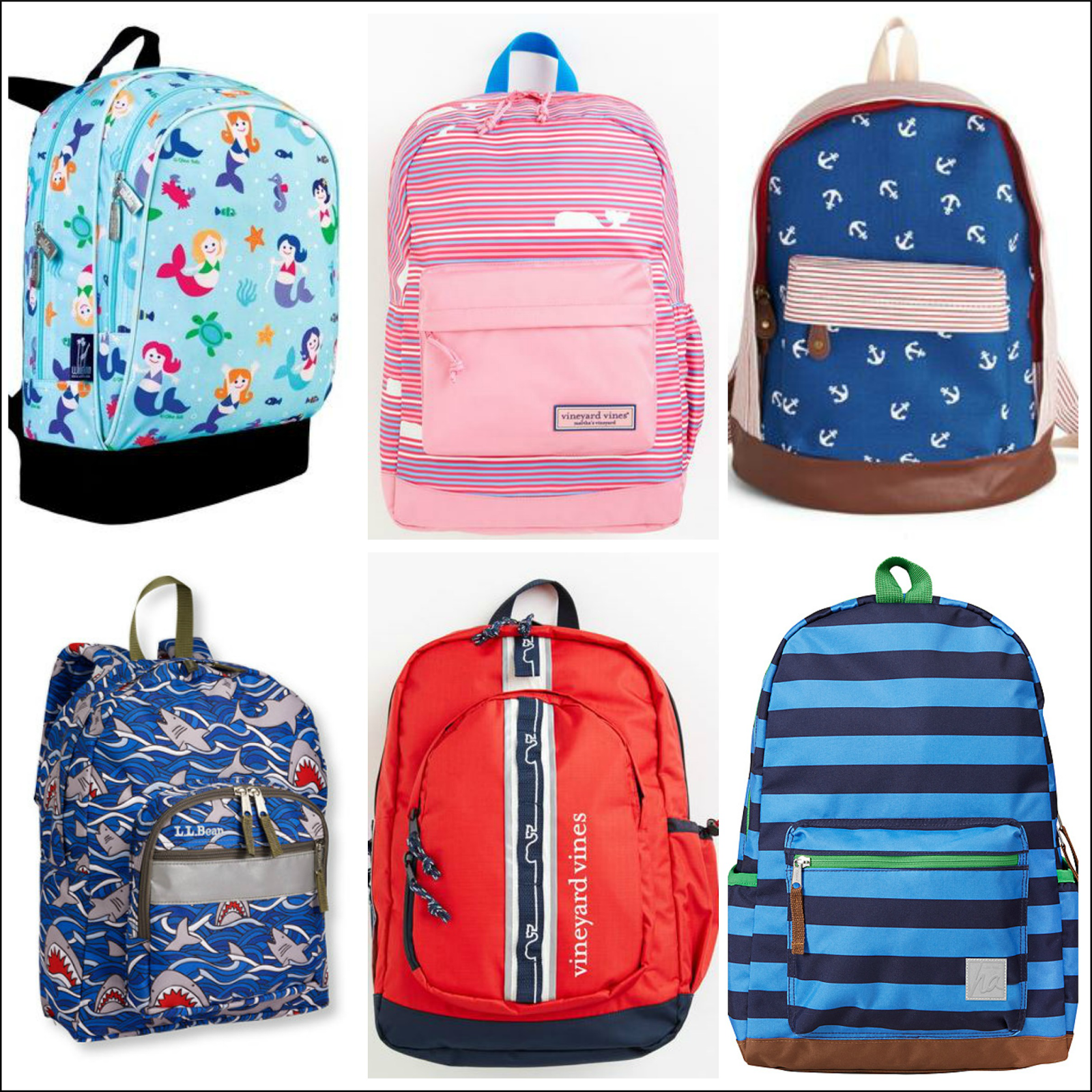 Nautical by Nature: Back to School: Nautical Backpacks and Accessories