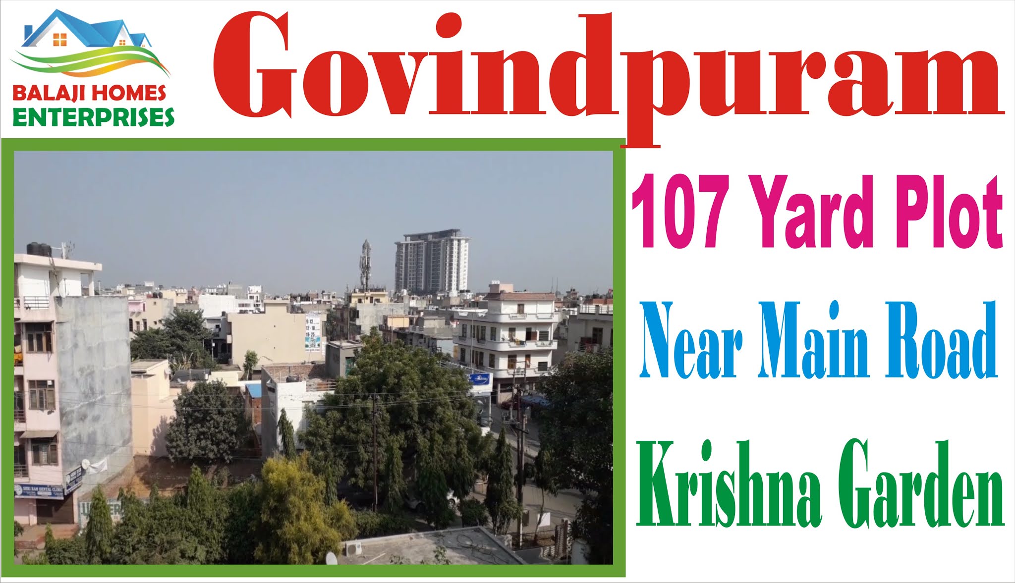 BALAJI HOMES ENTERPRISES 107 Yard Plot for Sale Krishna Garden