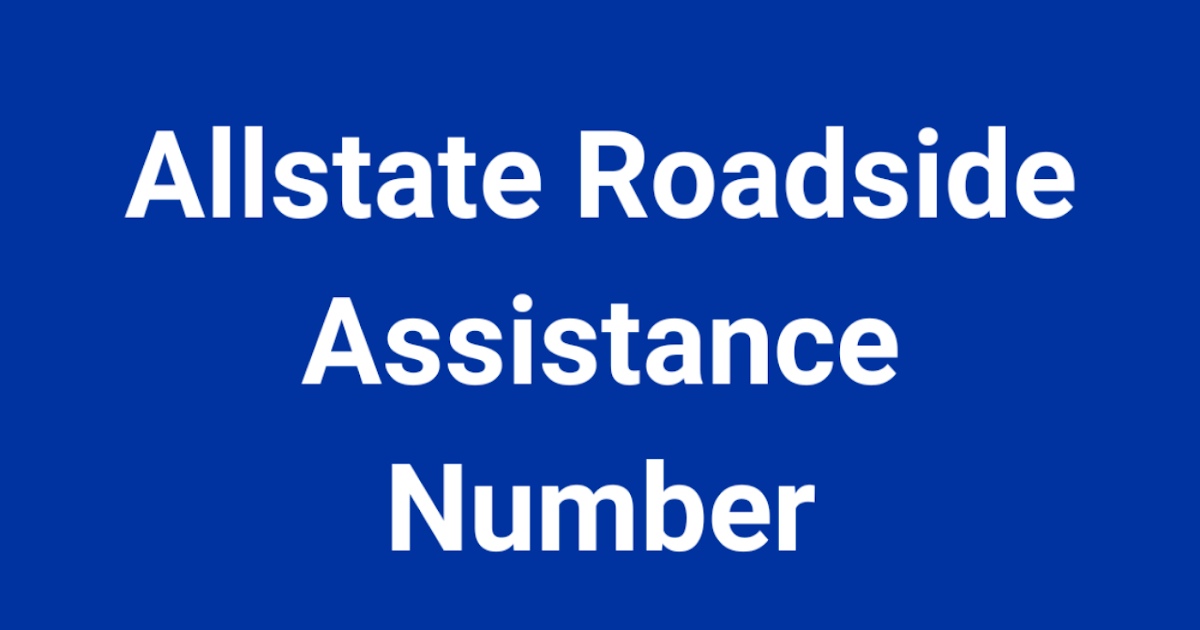 Allstate Roadside Assistance Number