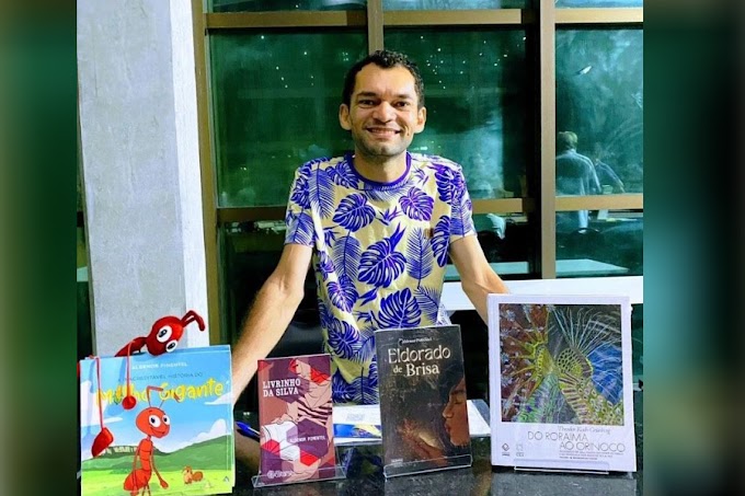 LEIA MAIS RORAIMA| Escritor lança projeto que incentiva a leitura de livros regionais
