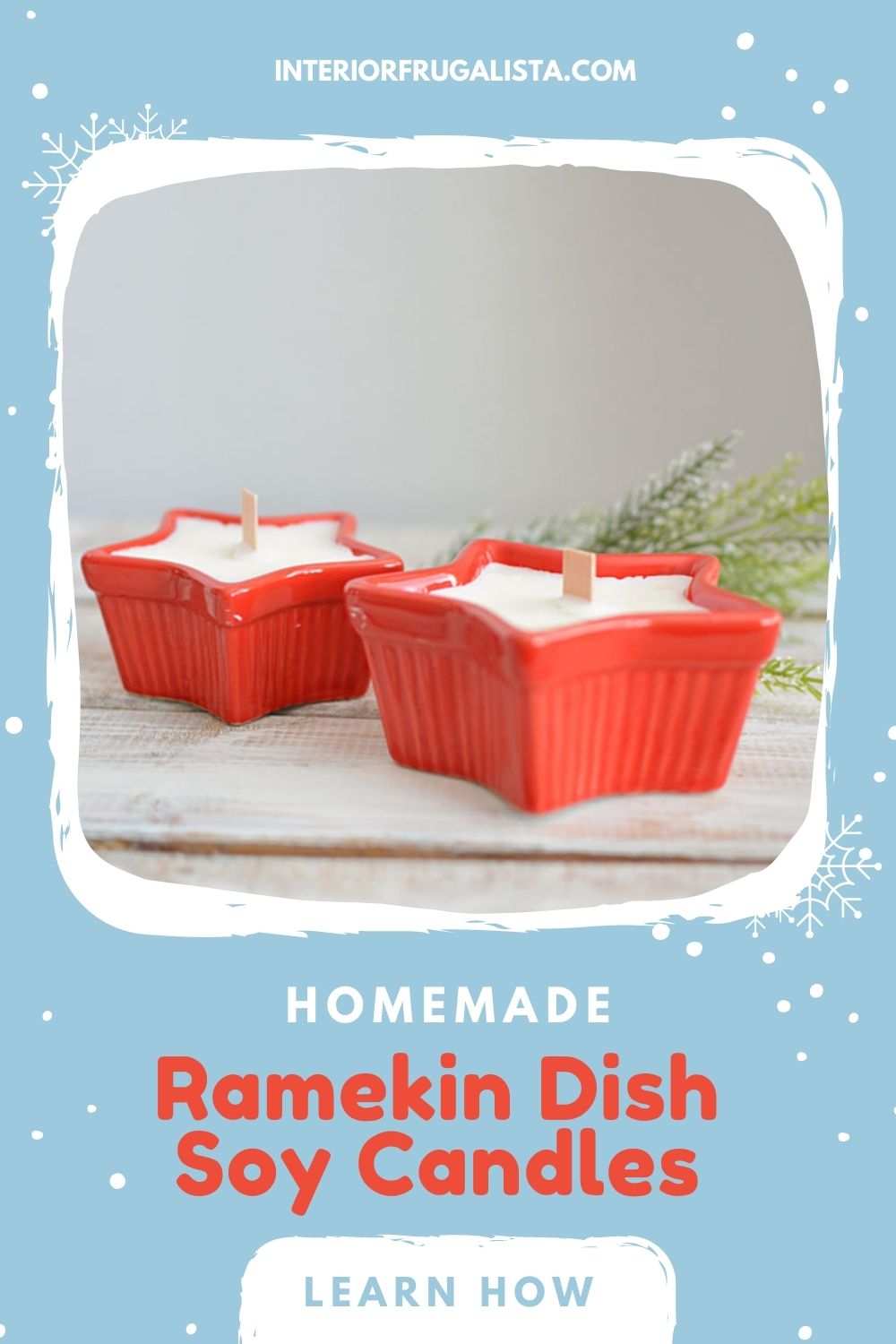 Homemade Ramekin Dish Soy Candles For The Holidays Interior Frugalista