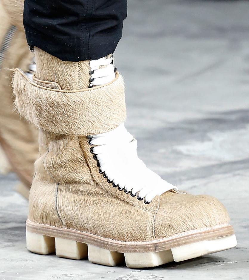 Fashion & Lifestyle: Rick Owens Boots... Fall 2013 Menswear