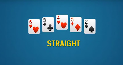 Urutan Kartu Poker Straight
