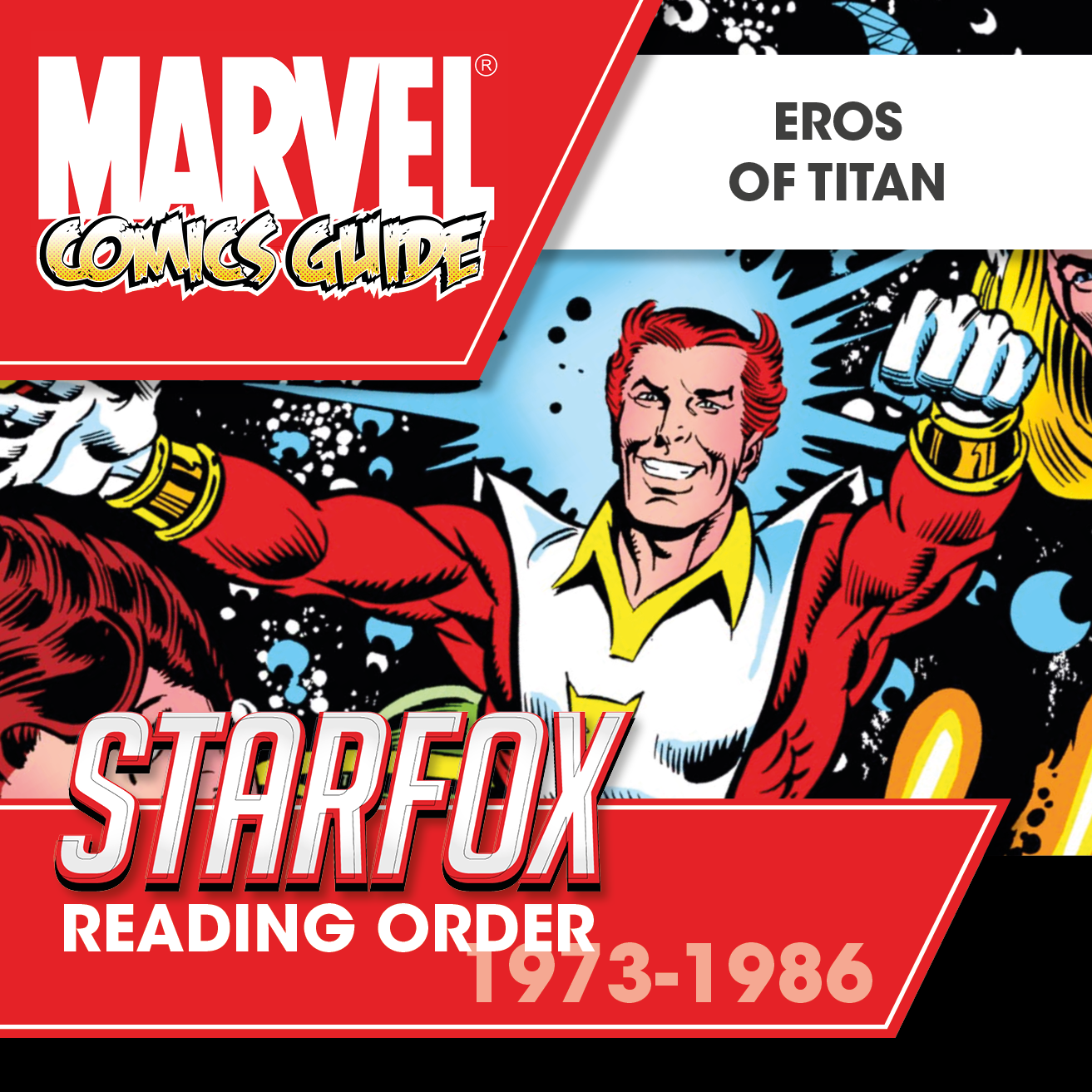 Starfox Comics, Starfox Comic Book List