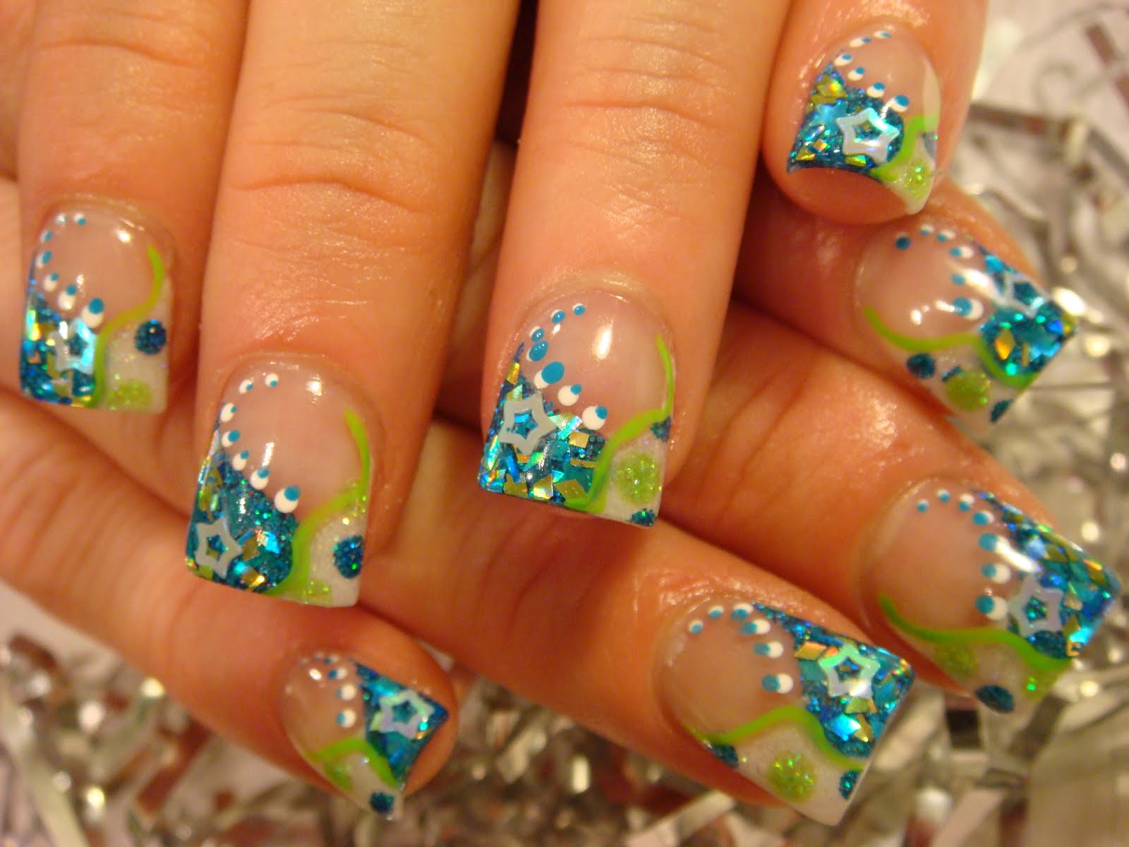1. Summer Nail Art Ideas for August - wide 5