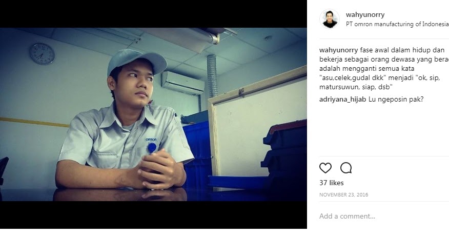 Pengalaman Kerja Di Pt Omron Manufacturing Of Indonesia