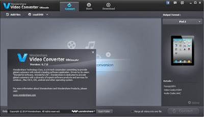 Download Wondershare Video Converter Ultimate 7.0.0.3 Including Patch
