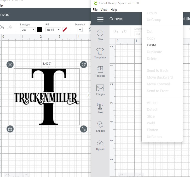 Fields Of Heather Copy & Paste Designs Between Design Space Projects