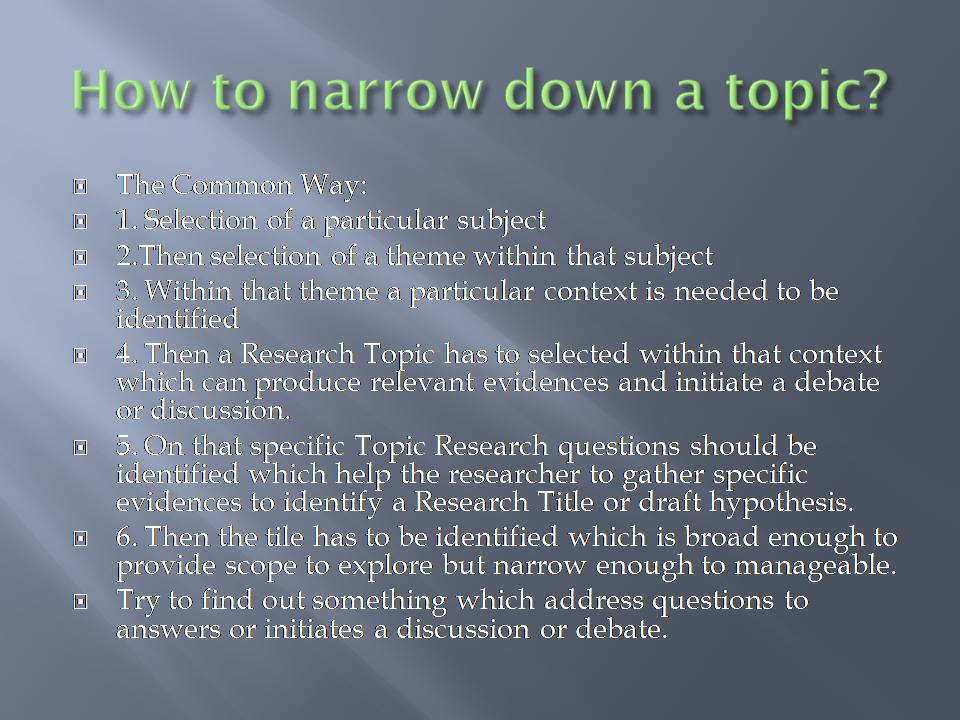 legal-writing-selection-of-a-research-topic