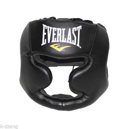 KZZANG Martial Arts Everlast Full Face Headgear Protector Gear MMA