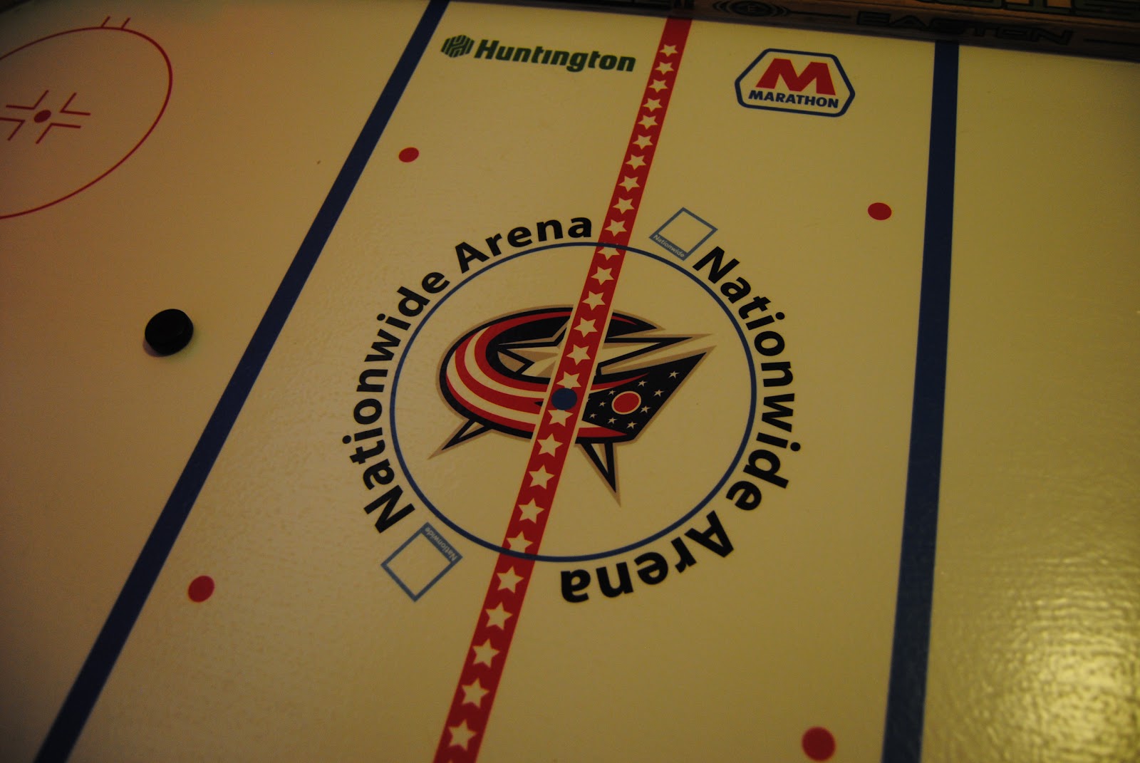 Blue Jackets Pucks and Stuff The CBJ BeerHockey Coffee Table