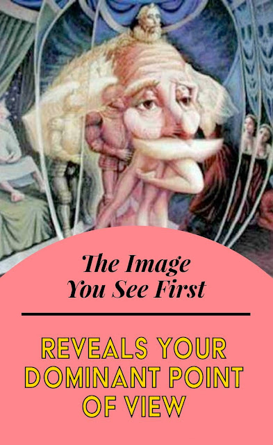 The Image You See First In This Optical Illusion Personality Test Reveals Your Dominant Point Of View