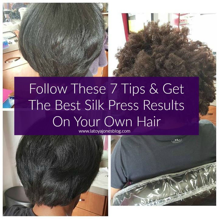 Follow These 7 Tips & Get The Best Silk Press Results On Your Own Hair