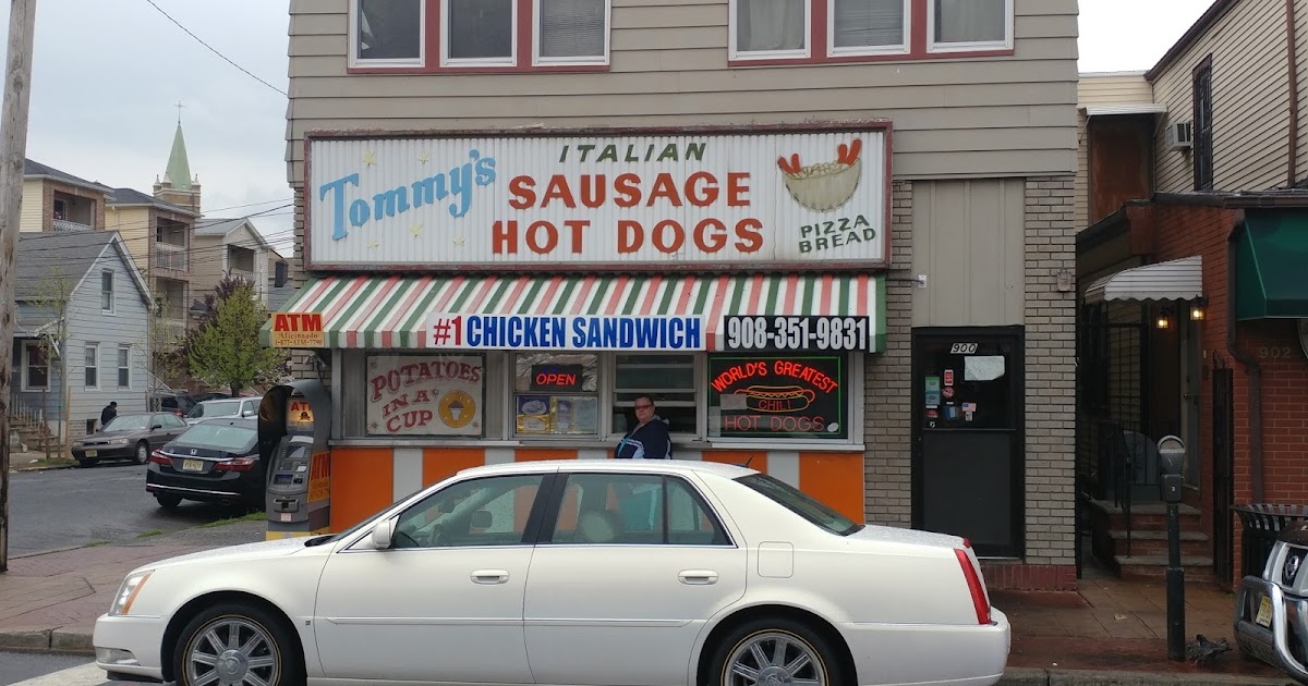 NJ Hot Dog Stands Tommy's Italian Sausage, Elizabeth
