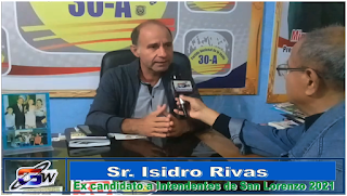 San Lorenzo: Isidro Rivas ex candidato a intendente comenta sobre las elecciones.